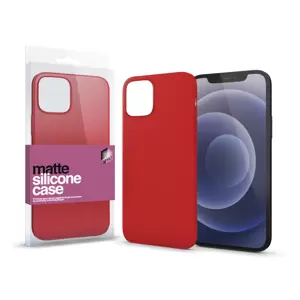 XPRO Szilikon matte tok ultravékony korall piros Apple iPhone 13 Mini készülékhez
