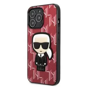 Karl Lagerfeld tok piros KLHCP13LPMNIKPI Apple iPhone 13 Pro készülékhez
