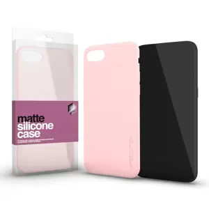 XPRO Szilikon matte tok ultravékony púder pink Apple iPhone 14 Plus készülékhez