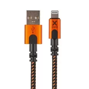 Xtorm kábel USB / Lightning 1.5M narancs