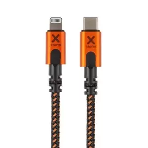 Xtorm kábel USB-C / Lightning 1.5M narancs