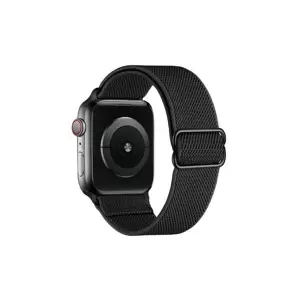 XPRO Apple Watch szövet körpánt Fekete 38mm/40mm/41mm