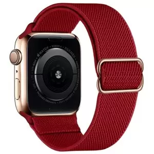 XPRO Apple Watch szövet körpánt Piros 42mm/44mm/45mm/49mm