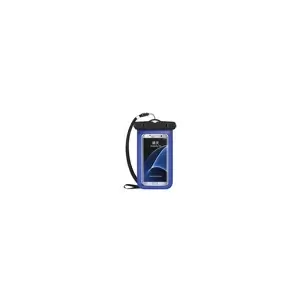 Vízálló karpántos táska mobiltelefonhoz kék