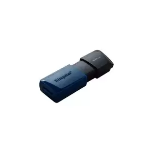 Kingston DataTraveler Exodia M DTXM 64 GB USB 3.2 (Gen 1) Type A Flash Drive - Black, Blue - Pendrive