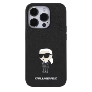 Karl Lagerfeld tok fekete KLHCP15LGKNPSK Apple Iphone 15 Pro készülékhez
