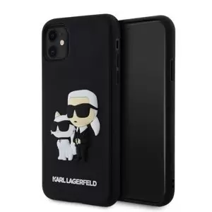 Karl Lagerfeld tok fekete KLHCN613DRKCNK Apple Iphone 11 készülékhez