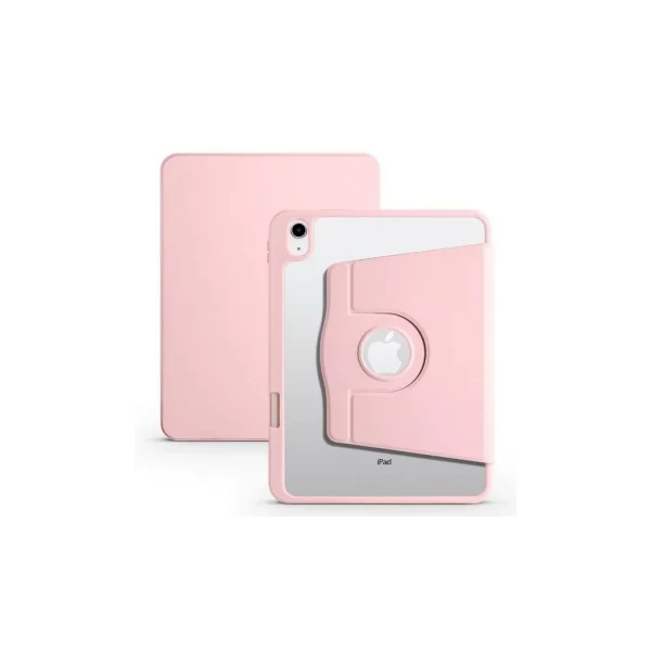 Etui Smartbook pink TPU tok több funkciós állvánnyal Apple Ipad Air 11" (2024) készülékhez