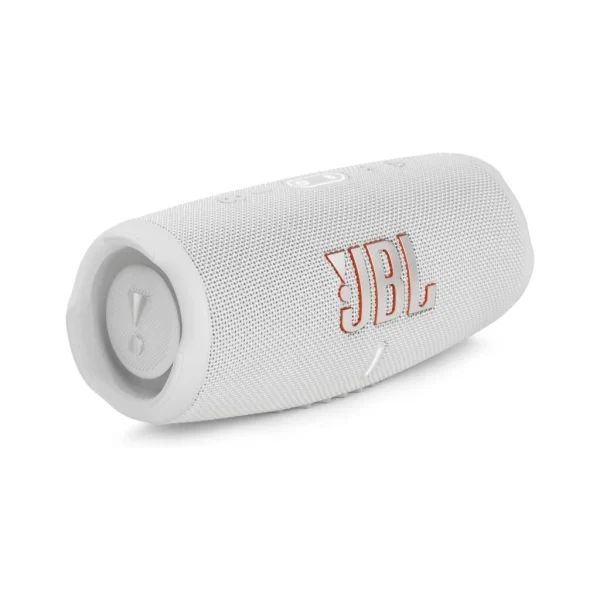 JBL Charge 5 hordozható bluetooth hangszóró, fehér