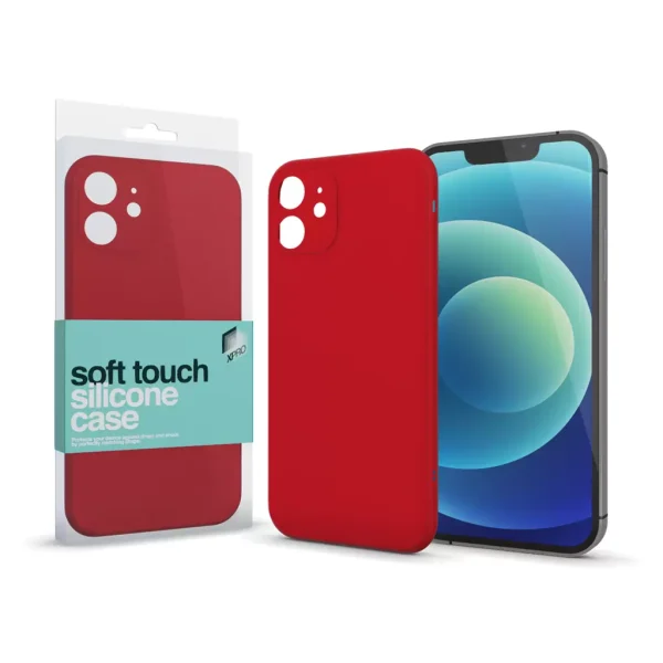 XPRO™ Soft Touch Silicone Case Slim Red for Apple iPhone 7 / 8 / SE 2020 / SE 2022