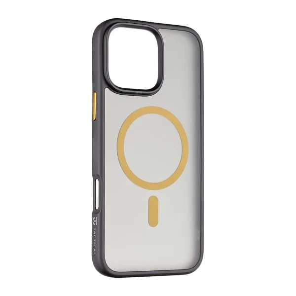 Tactical Hyperstealth 2.0 fekete/sárga tok Apple iPhone 16 Pro Max készülékhez