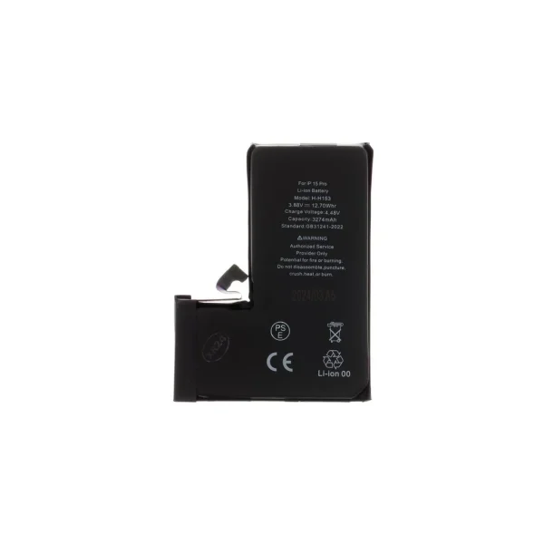 XPRO™ Apple iPhone 15 Pro kompatibilis akkumulátor 3274mAh, OEM jellegű