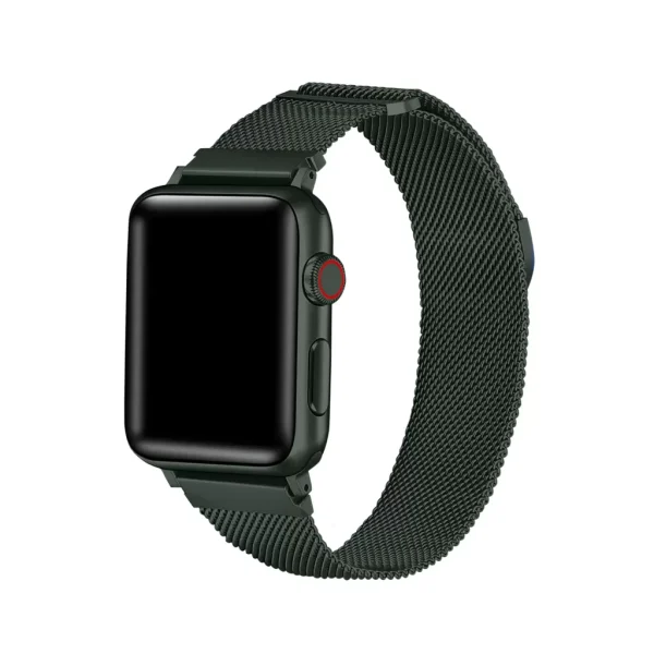 XPRO™ Apple Watch két részes milánói szíj Fekete Apple Watch 42mm (S1-S3) / 44mm / 45mm / 46mm / 49mm készülékhez