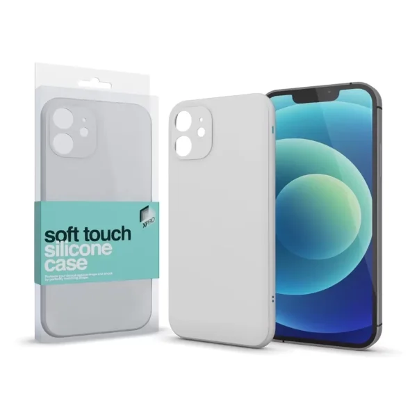 XPRO™ Soft Touch szilikon tok Slim fehér Samsung Galaxy A36 készülékhez