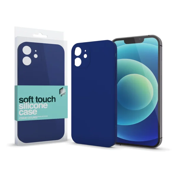 XPRO™ Soft Touch szilikon tok Slim sötétkék Samsung Galaxy A16 készülékhez