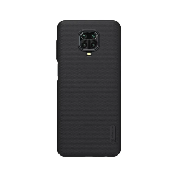 Nillkin Szupermatt hátsó tok a Xiaomi Redmi Note 9 Pro/9S/9 Pro Max számára – Black