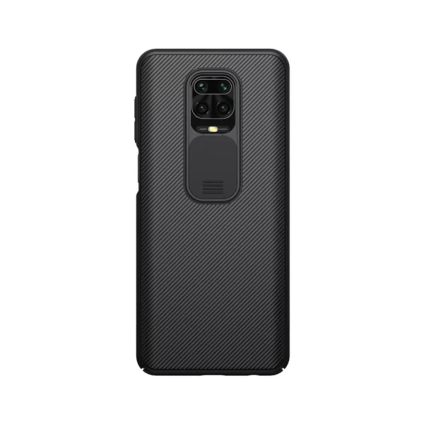 Nillkin CamShield kemény tok Xiaomi Redmi Note 9 Pro/9S/9 Pro Max-hoz – Fekete