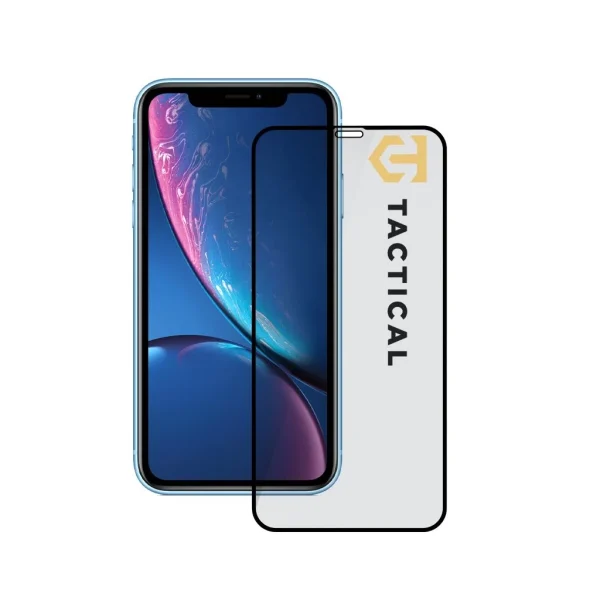 Tactical Glass Shield 5D – Apple iPhone 11/XR-hez (Fekete)