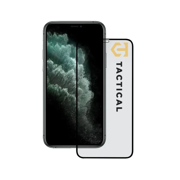 Tactical Glass Shield 5D – Fekete Apple iPhone 11 Pro/XS/X üvegvédő