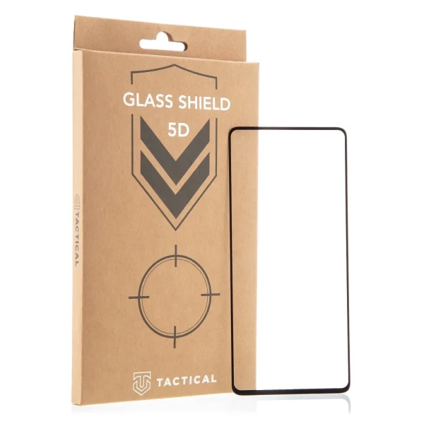 Tactical Glass Shield 5D képernyővédő – Samsung Galaxy A51 (Fekete)