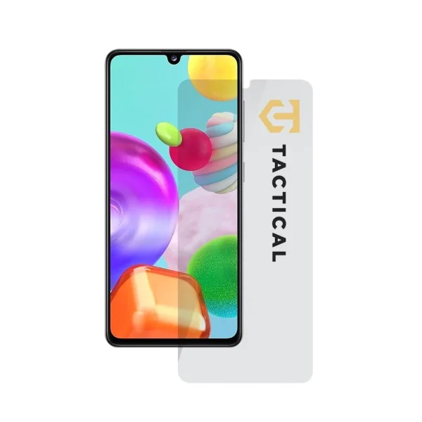 Taktikai Üveg Pajzs 2.5D a Samsung Galaxy A41 Clear készülékhez