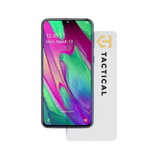 Taktikai Üvegpajzs 2.5D a Samsung Galaxy A40 Clear-hez