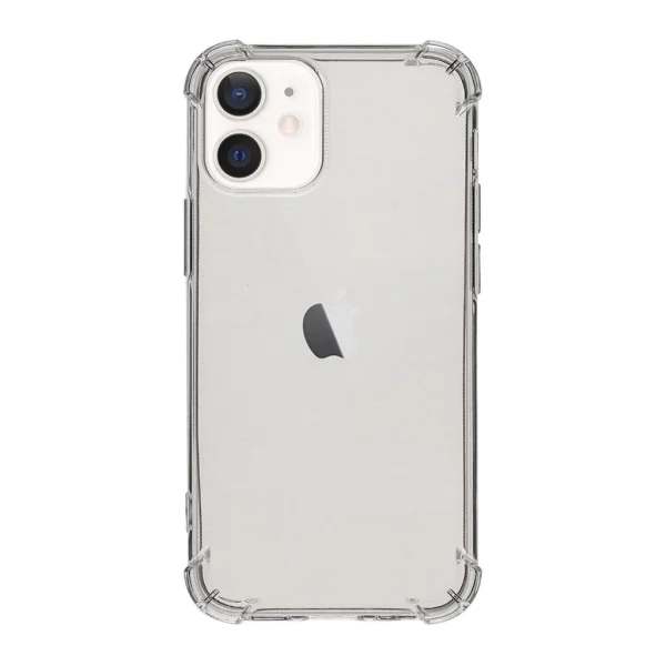 Átlátszó taktikai TPU Plyo tok az Apple iPhone 12 minihoz