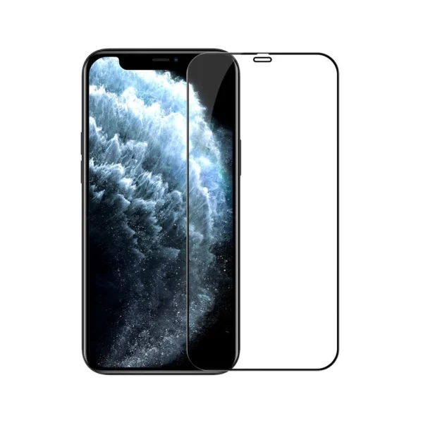 Nillkin Hőkezelt Üveg 2.5D CP+ PRO Black – Apple iPhone 12/12 Pro 6.1 készülékhez