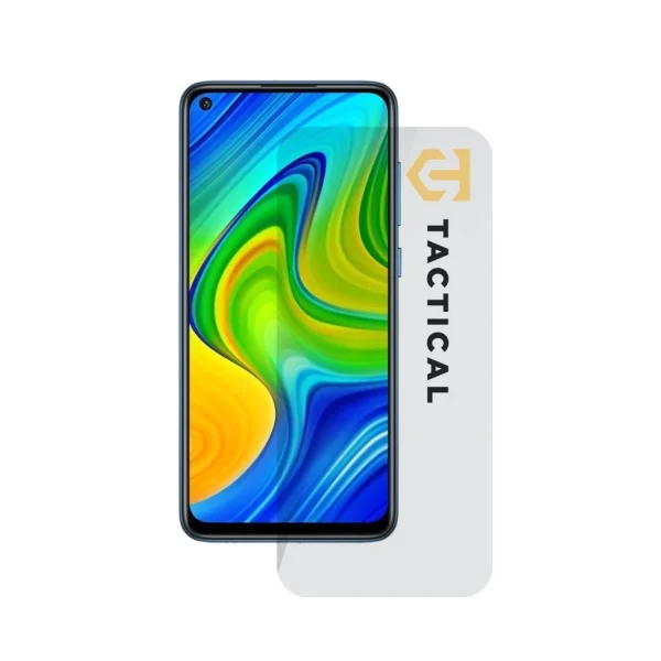 Taktikus Üveg Pajzs 2.5D a Xiaomi Redmi Note 9 Clear-hez