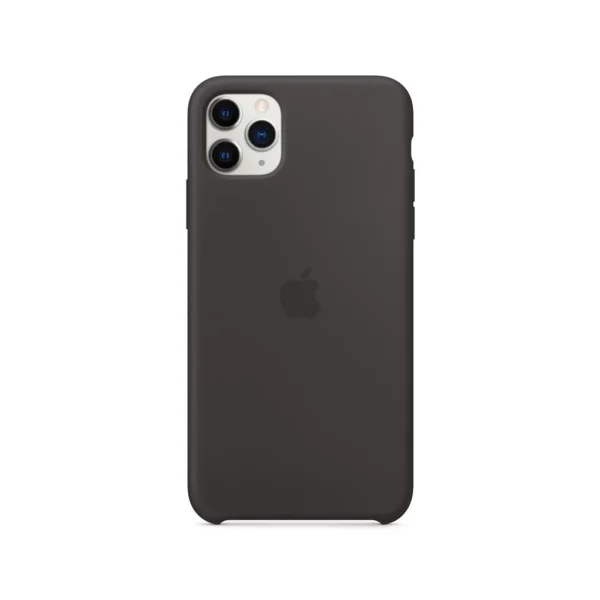 MX002ZM/A Apple Szilikon Tok iPhone 11 Pro Max-hoz – Fekete