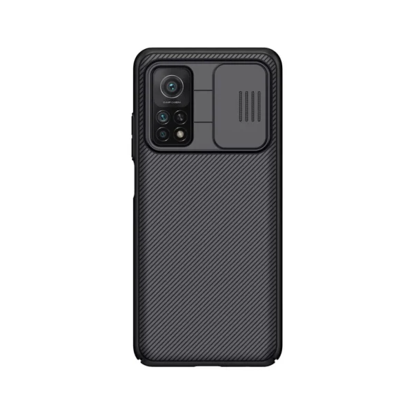 Nillkin CamShield Kemény Tok – Fekete, Xiaomi Mi 10T/10T Pro készülékekhez