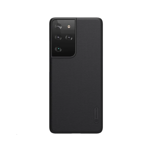 Nillkin Super Frosted hátsó tok a Samsung Galaxy S21 Ultra számára – fekete