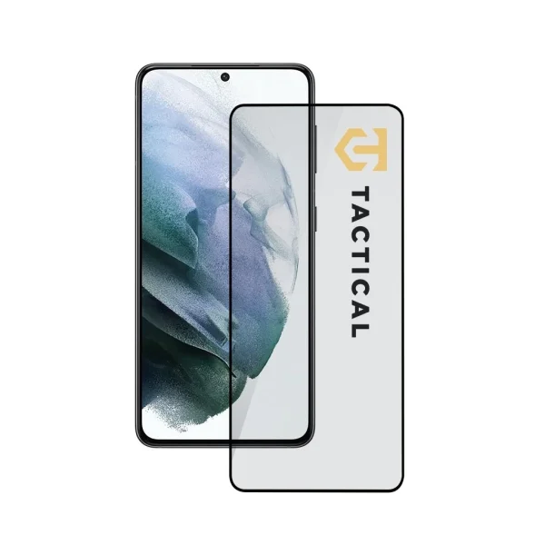 Taktikai Üveg Pajzs 5D – Samsung Galaxy S21 Black-hoz