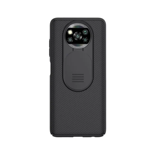 Nillkin CamShield kemény tok a Poco X3 NFC/X3 Pro készülékekhez – fekete