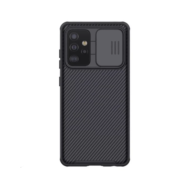 Nillkin CamShield PRO Kemény Tok Samsung Galaxy A52/A52 5G/A52s 5G-hez – Fekete