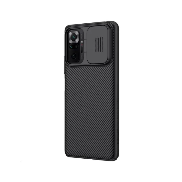 Nillkin CamShield kemény tok Xiaomi Redmi Note 10 Pro/10 Pro Max készülékekhez – fekete