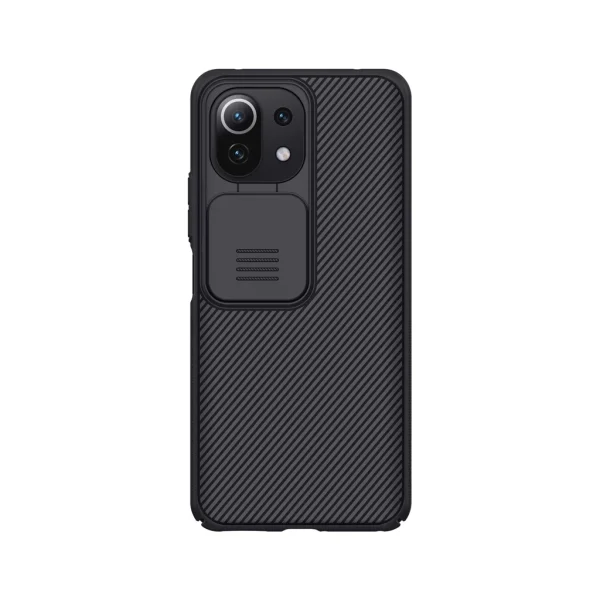Nillkin CamShield kemény tok a Xiaomi Mi 11 Lite 4G/5G/5G NE Black telefonhoz