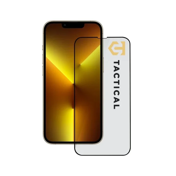 Taktikai Üveg Pajzs 5D – Apple iPhone 13 Pro Max/14 Plus Fekete