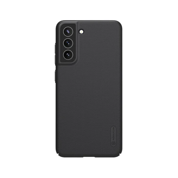 Nillkin Super Frosted hátsó tok Samsung Galaxy S21 FE 5G-hez – fekete