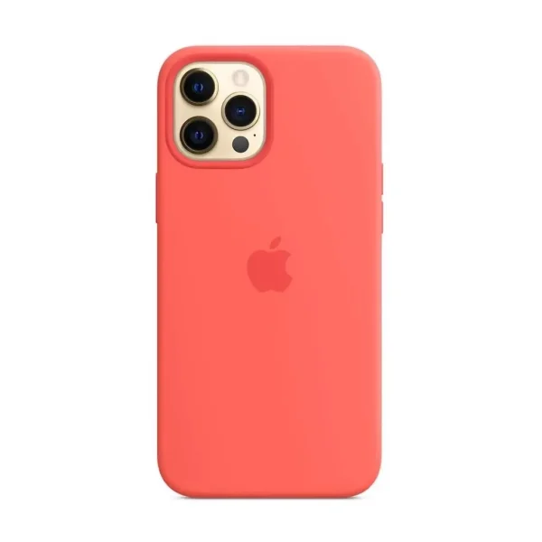 MHL93ZM/A Apple szilikon Magsafe tok iPhone 12 Pro Max-hoz – Pink Citrus