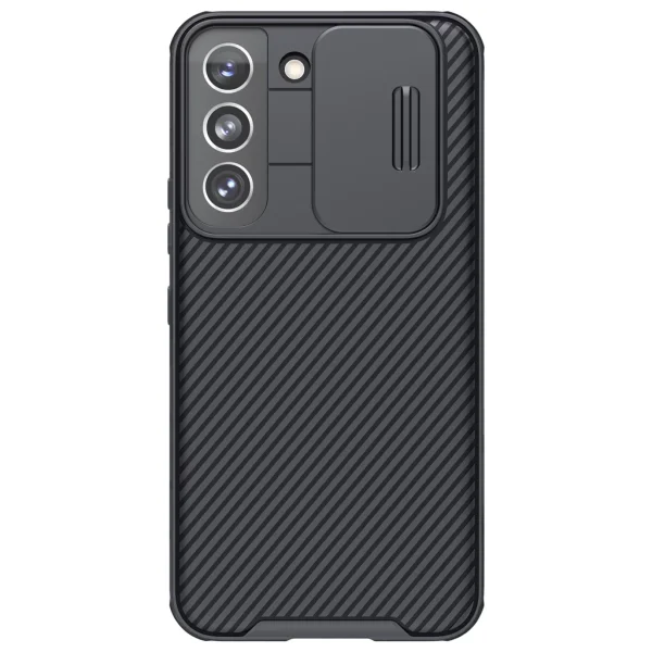 Nillkin CamShield PRO kemény tok a Samsung Galaxy S22-hoz – Fekete