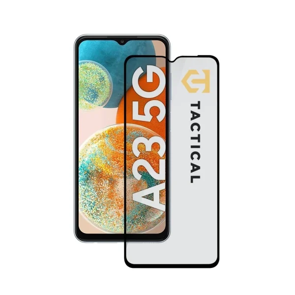 Tactical Glass Shield 5D – Samsung Galaxy A23 5G Black kijelzővédő