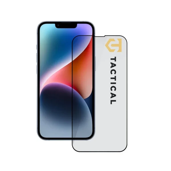 Taktikai Üveg Pajzs 5D Apple iPhone 13/13 Pro/14/16e-hez – Fekete