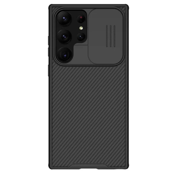 Nillkin CamShield PRO Kemény Tok a Samsung Galaxy S23 Ultra-hoz – Black