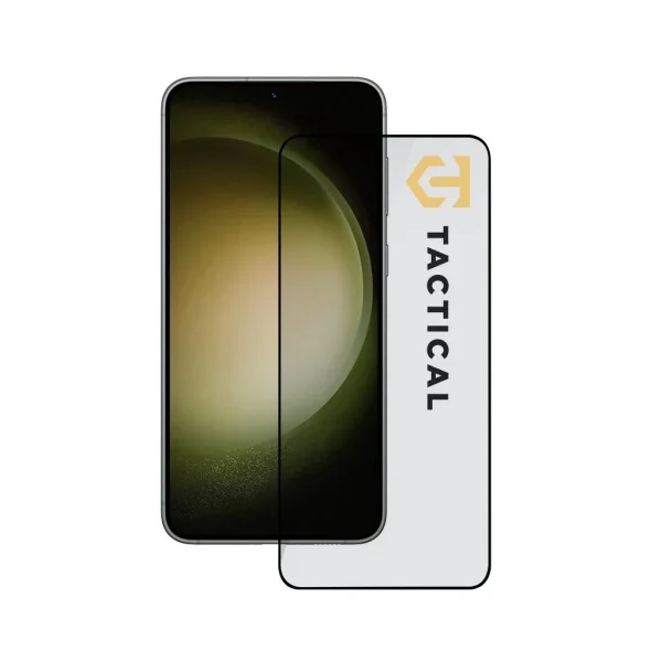 Taktikai Üveg Pajzs 5D - Samsung Galaxy S23+ - Fekete