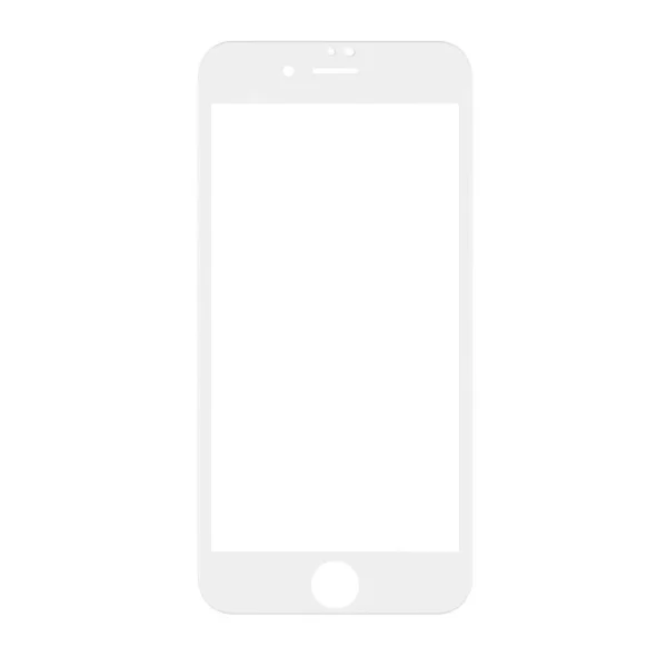 Apple iPhone 7/8/SE2020/SE2022 fehér védőüveg (bulk)