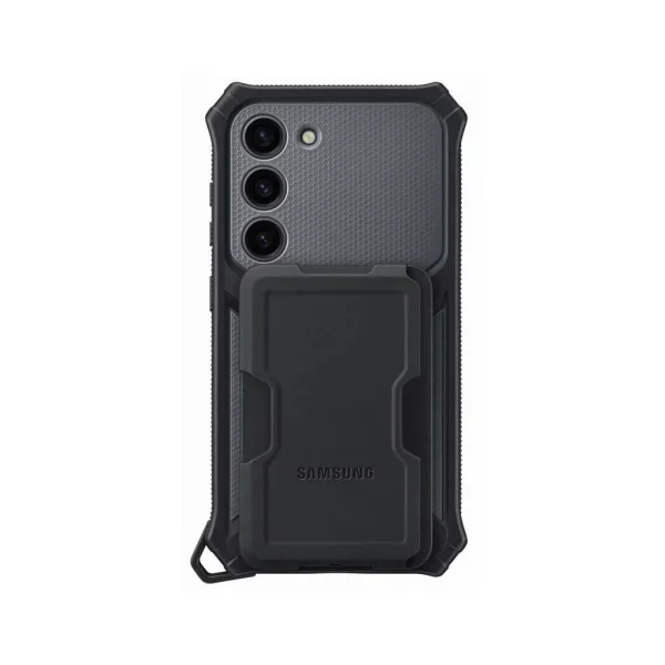 EF-RS911CBE Samsung Védőállványos Tok a Galaxy S23 Titan számára