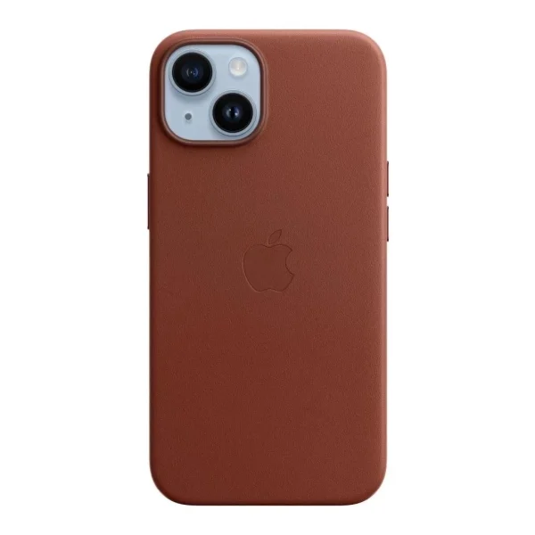 MPP73ZM/A Apple bőr Magsafe tok iPhone 14 készülékhez, földbarna
