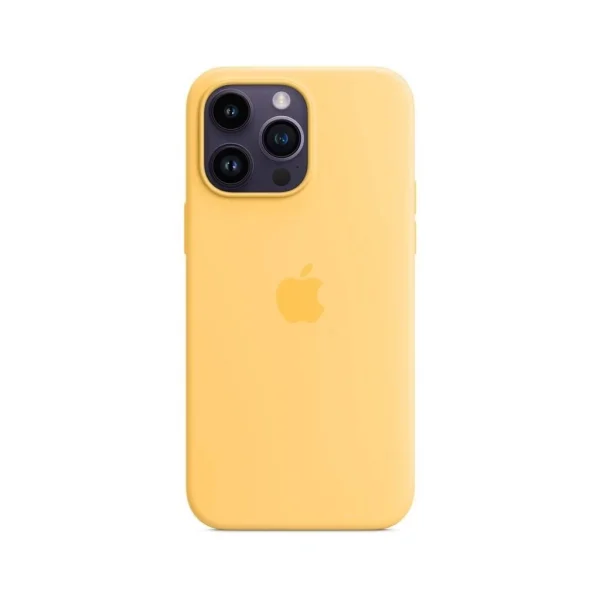 MPU03ZM/A Apple szilikon Magsafe tok iPhone 14 Pro Max készülékhez Sunglow
