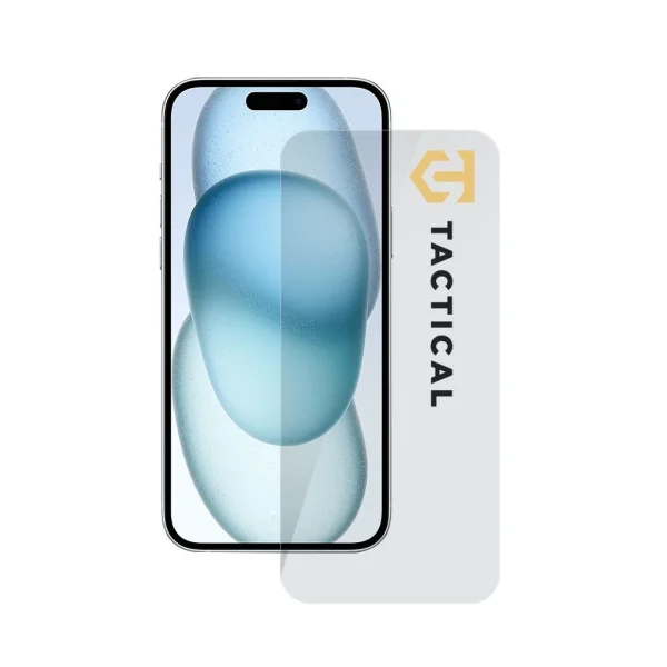 Tactical Glass Shield 2.5D kijelzővédő Apple iPhone 15 Plus/16 Plus készülékhez átlátszó